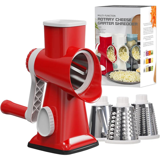 Rotary Cheese Grater & Vegetable Shredder