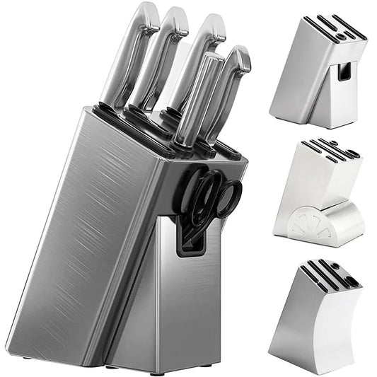 Stainless Steel Cutlery Holder - Perfect for Kitchen Shelves and Counters