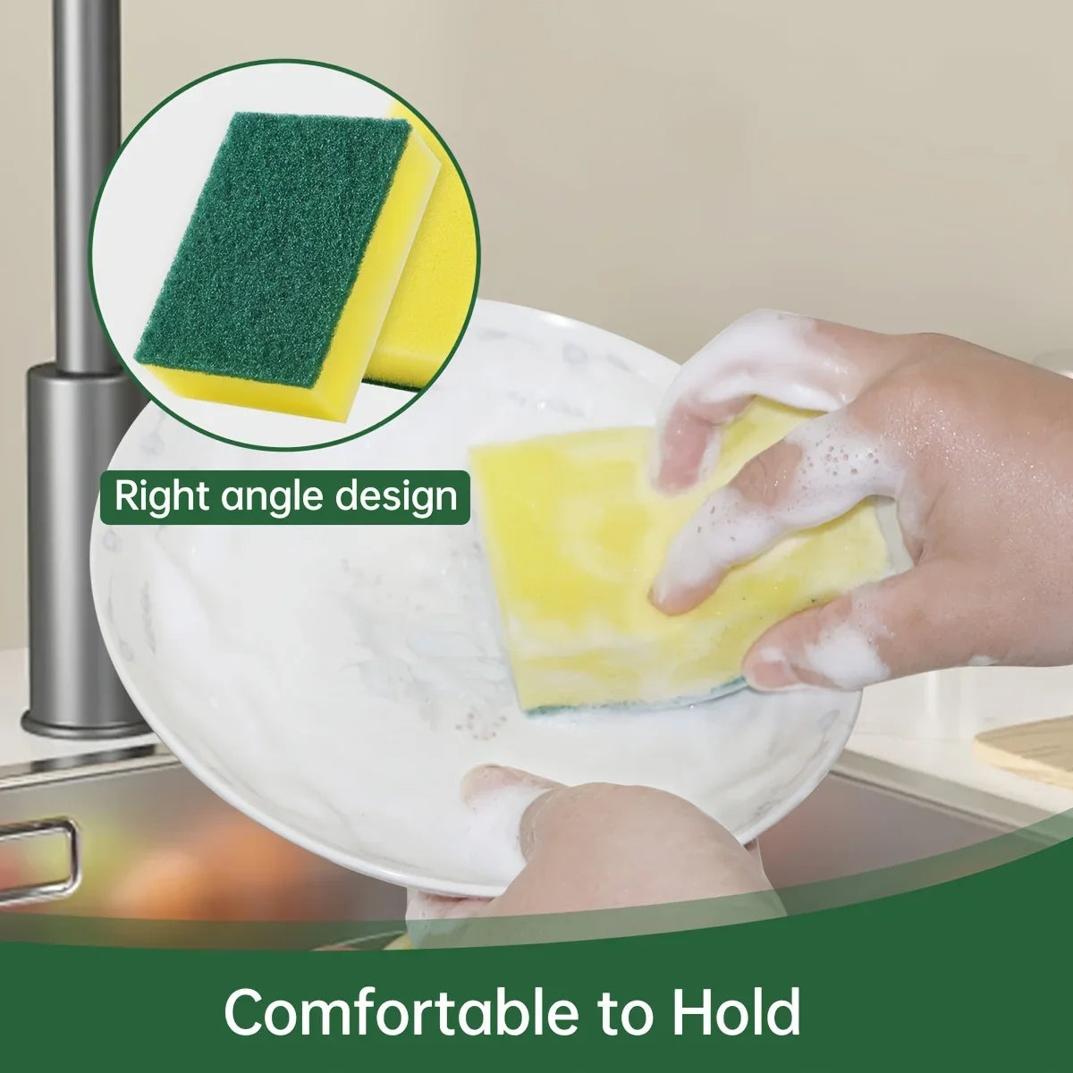 20pc Double Sided Scouring Pad Set